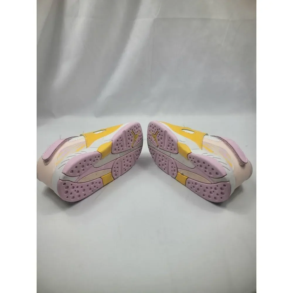 Jordan 8 Shoes Toddler Size 9C Artic Punch Pink Yellow Girls Sneakers CN8093-816